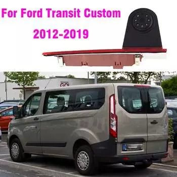 Автомобильная камера заднего вида, 3-й стоп-сигнал, камера заднего вида, ночное видение, IP68, водонепроницаемая для Ford Transit Custom 2012-2019