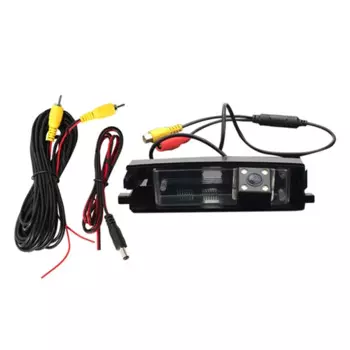 Автомобильная камера заднего вида, 4 светодиода, камера заднего вида для Toyota Vitz Xp90 NCP13 NCP91 2005-2008