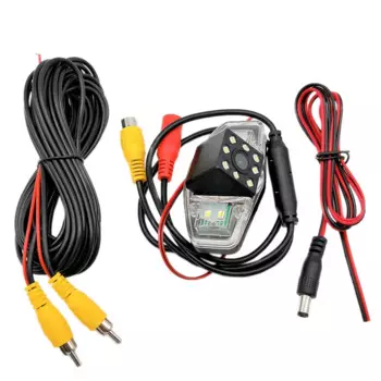 Автомобильная камера заднего вида, 8 светодиодов, камера заднего вида для Honda Pilot Accord Civic EK FD Odyssey Acura TSX 2006-2011