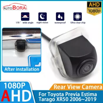 Автомобильная камера заднего вида, AHD 1080P, ночное видение, для Toyota Previa Estima Tarago XR50 2006 ~ 2019