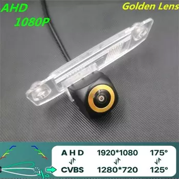 Автомобильная камера заднего вида AHD 720P/1080P с золотым объективом для KIA Sportage R SL Sportage 3 2010 ~ 2015 Sorento Ceed RIO Автомобильная камера