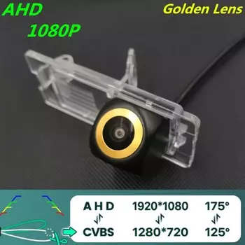 Автомобильная камера заднего вида AHD 720P/1080P с золотым объективом для Renault Megane 3 III 2002 ~ 2008 Laguna III 2 Fluence Scenic Vehicle Camera