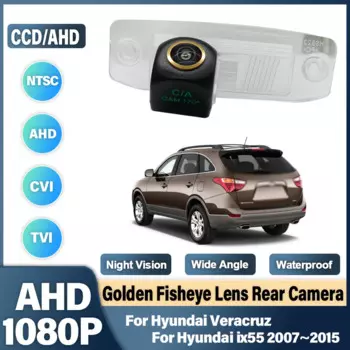 Автомобильная камера заднего вида для Hyundai Veracruz для Hyundai ix55 2007 ~ 2015 CCD Full HD камера ночного видения для парковки заднего вида