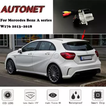 Автомобильная камера заднего вида для Mercedes Benz A series W176, 2013, 2014, 2015, 2016, 2017, 2018, камера ночного видения/номерного знака