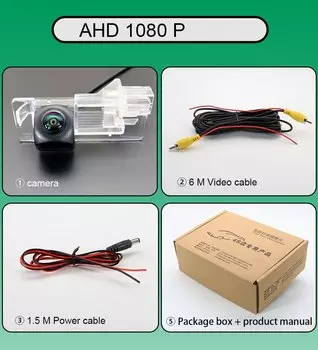 Автомобильная камера заднего вида для Renault Scenic 2 II Grand Scenic 2003 ~ 2009 Scenic 3 III 2009 ~ 2016 AHD 1080P FishEye HD ночного видения