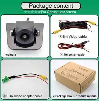 Автомобильная камера заднего вида для Suzuki Jimny JB64 JB74 2018 2019 2020 2021 2022 2023 OEM оригинальный заводской дисплей 10-контактный кабель адаптера