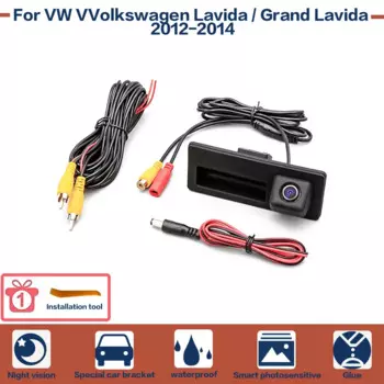 Автомобильная камера заднего вида для Volkswagen VW Grand Lavida 2012-2014 парковочная HD камера ночного видения