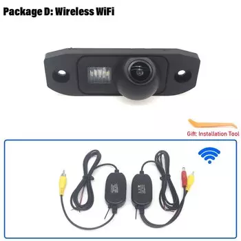 Автомобильная камера заднего вида для Volvo XC60 S90 XC90 V60 S60 Full HD Starlight ночное видение объектив рыбий глаз для парковки автомобиля