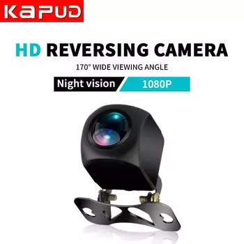 Автомобильная камера заднего вида Kapud AHD720, автоматический монитор ночного видения заднего вида, водонепроницаемый 170, универсальный широкоугольный HD цветной изображение