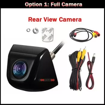 Автомобильная камера заднего вида Koorinwoo HD CCD, оригинальная камера заднего вида с углом обзора 170 градусов, камера ночного видения s, Видеосистема, автомобильный детектор