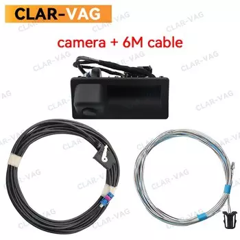 Автомобильная камера заднего вида OEM RGB, ручка багажника для VW Jetta Golf Plus Tiguan Passat B6 B7 RVC RNS510 RCD510 RNS315, 26 контактов