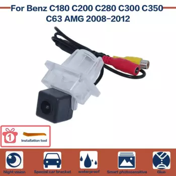 Автомобильная камера заднего вида с ночным видением для Benz C180 C200 C280 C300 C350 C63 AMG 2008-2012