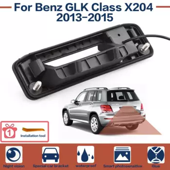 Автомобильная камера заднего вида с ночным видением Full HD для Benz GLK Class X204 2013 ~ 2015