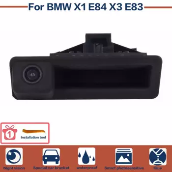 Автомобильная камера заднего вида с ночным видением Full HD для BMW X1 E84 X3 E83
