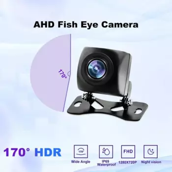 Автомобильная камера заднего вида SEPTON AHD 1700. ° Объектив Full HD ночного видения, резервная передняя автомобильная камера заднего вида, широкоугольная