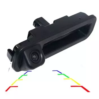 Автомобильная камера заднего вида, водонепроницаемая цветная камера с ночным видением для Ford Focus 2012, 2013