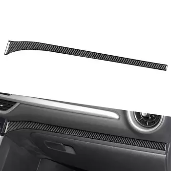 Автомобильная клейкая лента из углеродного волокна LHD для приборной панели, декоративная наклейка для Kia Forte Cerato K3 2019 2020 2021 2022 2023