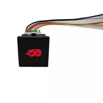 Автомобильная лампа для выхлопных газов, с радаром, включением и выключением камеры, кнопка переключения выхлопных газов для VW Golf 6 Jetta 5 MK6 EOS Scirocco