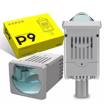 Автомобильная Лазерная фара Carolyn P9, двойная оптическая линза, неразрушающая установка H4 H7, проектор 9005