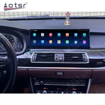Автомобильная магнитола 14,9 дюйма для BMW 5 Series GT F07 2010-2017 Android 13, автомобильный мультимедийный плеер 128G Carplay GPS Navi, автомобильное стерео головное устройство