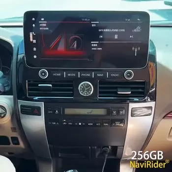 Автомобильная магнитола 8G 256G Android Авто Carplay для Toyota Land Cruiser Prado 120 2004 - 2009 Мультимедиа Стерео 2din GPS головное устройство Wifi