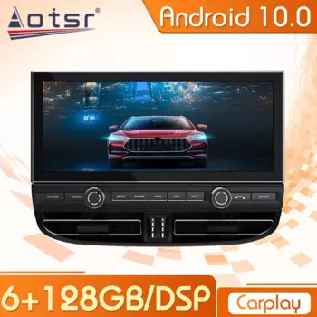 Автомобильная Мультимедийная магнитола 128G Android, стерео плеер для Porsche Cayenne 92A E2 2010-2017, аудио GPS Navi, головное устройство 1 Din Carplay 1Din