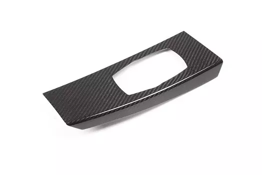 Автомобильная Мультимедийная ручка из углеродного волокна, 1 шт., накладка панели для BMW X3 X4 G01 G02 2018 2019 LHD, аксессуары