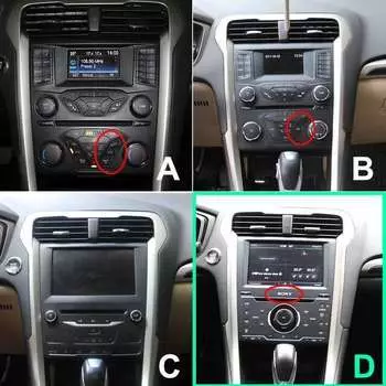 Автомобильная Мультимедийная система, экран 12,1 дюйма на Android 11, с радио, GPS, для Ford Fusion Mondeo 2014 - 2019