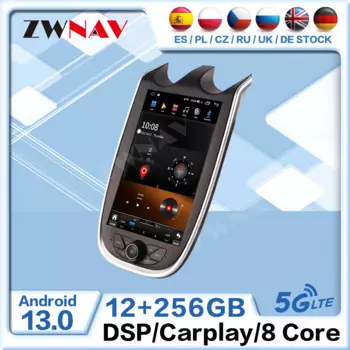 Автомобильная Мультимедийная система Android 13, аудиоплеер для McLaren 12C/625S/650S/675S 2011 - 2018 GPS Navi Carplay, автомобильное стереоустройство