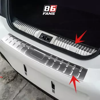 Автомобильная накладка на багажник с защитой от царапин, защитная накладка на задний бампер для Toyota GR86, Subaru BRZ 2022, 2023, аксессуары для внешней отделки