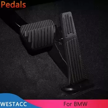 Автомобильная накладка на педали для BMW 1 2 3 5 7 серии E82 E87 F20 F21 E46 E90 F30 G20 E60 F10 E61 F11 G11 G12 F01 G30 F90 G31 X1 X3
