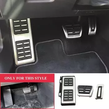 Автомобильная накладка на педали из нержавеющей стали для Volkswagen VW Passat B8 B9, вариант VIII 2015 - 2023
