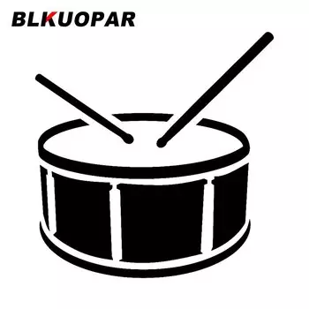 Автомобильная наклейка BLKUOPAR для барабана, индивидуальная Водонепроницаемая наклейка, устойчивая к царапинам, кондиционер, бампер, холодильник, автомобильные аксессуары