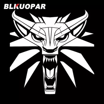 Автомобильная наклейка BLKUOPAR в виде зверя, персональная графическая наклейка, наклейка с окклюзией, царапинами, кондиционер для ноутбука, багажника, двери автомобиля, протектор