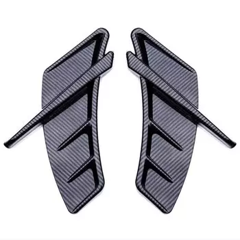 Автомобильная наклейка для Audi A6 S6 C6 C5 A3 S3 8V 8P A4 S4 B8 B6 B7 B9 Q5 A5 S5 Q3 Q7 Q2, боковая крышка вентиляционных отверстий, автомобильные аксессуары