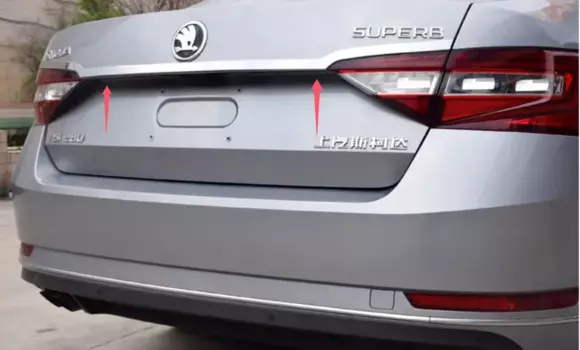 Автомобильная наклейка для Skoda Superb 2007-2012-2019, задняя дверь багажника, аксессуары для автомобиля