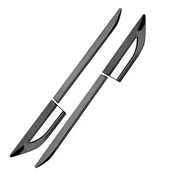 Автомобильная наклейка из нержавеющей стали для кузова кроссовера, передней двери, бокового крыла, обшивки кинжала, эмблемы, наклейки, аксессуары, накладка, значок, полоса, наклейка, Декор