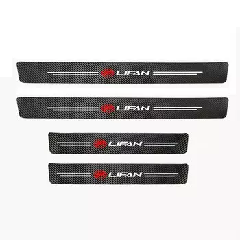 Автомобильная наклейка из углеродного волокна Декоративная полоса дверь для Lifan 620 ev 530x70 720 650 X60 125CC X50 320 150cc автомобильные аксессуары