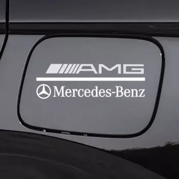 Автомобильная наклейка на крышку топливного бака автомобиля Stying KK, аксессуары для Mercedes benz A C E S Class AMG CLA CLS W212 W213 W204 W205 W124