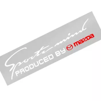 Автомобильная наклейка на переднюю фару, брови, 3D эмблема, спортивный декор для Mazda 3 6 CX5 2 CX3 CX9 MX5 RX8 Axela Demio Atenza MS GJI GH