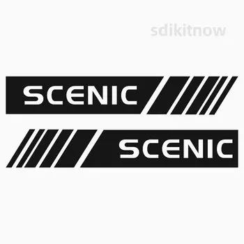 Автомобильная наклейка в форме сердца стикер украшение окна двери кузова Аксессуары для renault scenic 1 2 3 4 ii iii iv Аксессуары