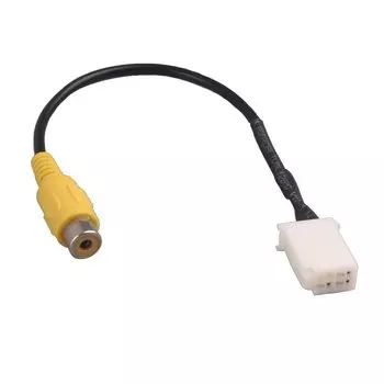 Автомобильная навигационная система, кабель-адаптер камеры заднего вида для Toyota Camry, 4-контактный DVD