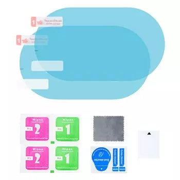 Автомобильная непромокаемая пленка, противотуманная автомобильная наклейка, автомобильное зеркало, окно, прозрачная пленка, непромокаемая водонепроницаемая пленка, авто наклейка, аксессуары