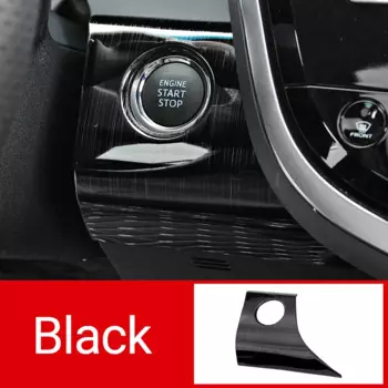 Автомобильная однощелевая кнопка запуска и остановки двигателя, панель, наклейка, аксессуары для Toyota Camry XV70 70 2018 2019 2020 2021 2022 2023
