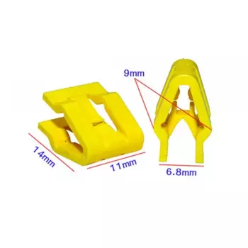 Автомобильная Панель навигации аудиопанель CD DVD заклепка для Ford Escort Chevrolet New Sail 3 Malibu пластиковый крепежный зажим