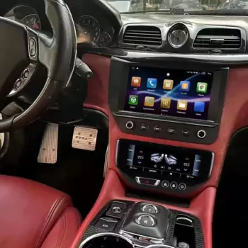 Автомобильная панель переменного тока, климатическая панель для Maserati GT/GC Gran туризм, цифровой экран, кондиционер воздуха, приборная панель, установка, автостерео аксессуары