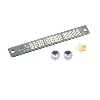 Автомобильная парковочная карта с телефонным номером, фотосессия, табличка на присоске, автомобильный Стайлинг, телефонный номер, автомобильные аксессуары 15*2 см