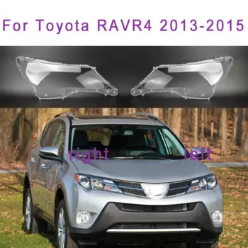 Автомобильная передняя фара для Toyota RAVR4 2013 2014 2015, левая/правая искусственная лампа, прозрачный корпус лампы, автомобильные аксессуары