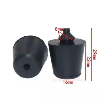 Автомобильная Передняя и задняя дверь смягчающая резиновая Подушечка Для Ford Ecosport Kuga 17/14/15/16/13 года амортизирующий блок амортизирующий буферный коврик