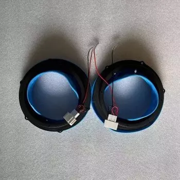 Автомобильная Передняя и задняя дверь, стерео, бас-динамик, звуковой сигнал, коврик, провод, переходник, кольцо, 8 дюймов до 6,5 дюймов для 2006-2021 vw touareg